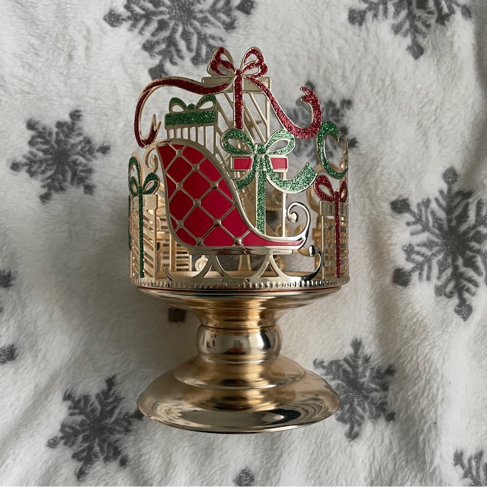 Bath and Body Works Holiday Candle Holder 2021 Edition